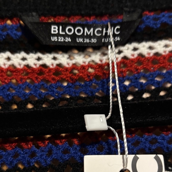 BloomChic Multicolor Knit Sweater 22/24 - Picture 2 of 4